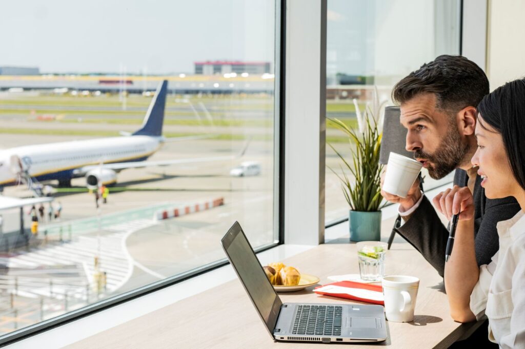 Brussels airport - lounge Diamond