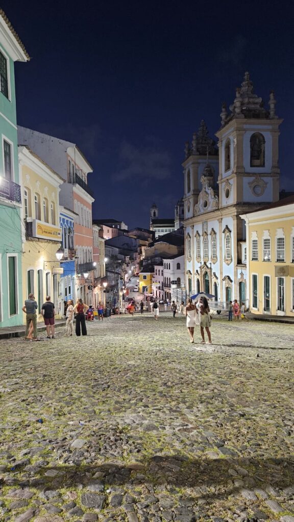 Salvador largo do Pelourinho night