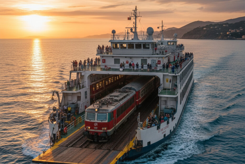 italië trein rome palermo