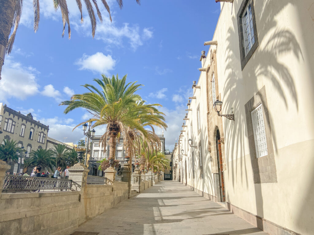 Gran Canaria Las palmas vegueta plaza santa ana