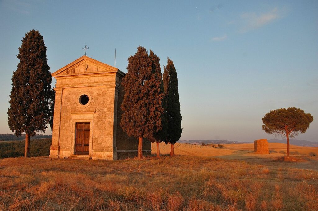 Val dOrcia kapel Madonna di Vitaleta 4